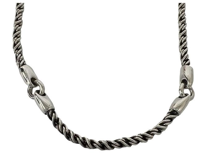 Autre Marque Collana a catena vintage Tiffany & Co. Argento - vista 4