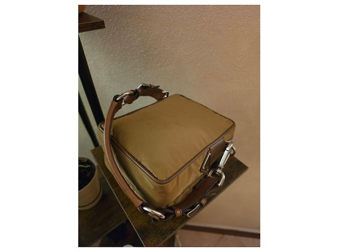 Bolso Prada de nailon marrón Castaño - vista 19
