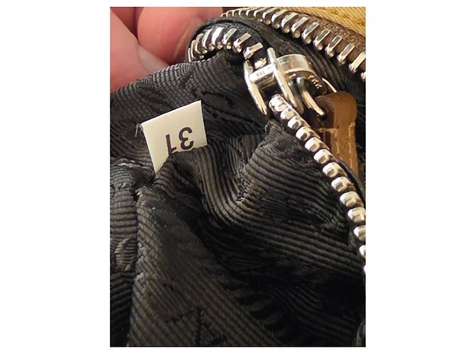 Bolso Prada de nailon marrón Castaño - vista 6