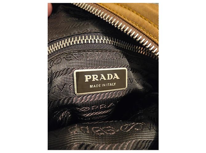 Bolso Prada de nailon marrón Castaño - vista 9