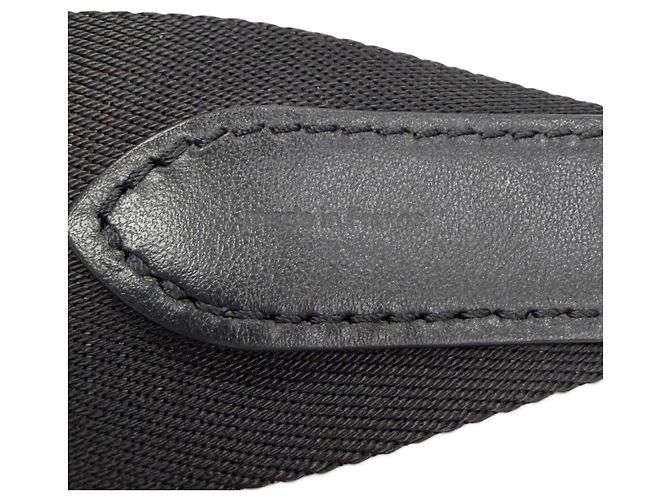 Louis Vuitton 2024 Logo Jacquard Leather Shoulder Strap Preto Branco - vista 7