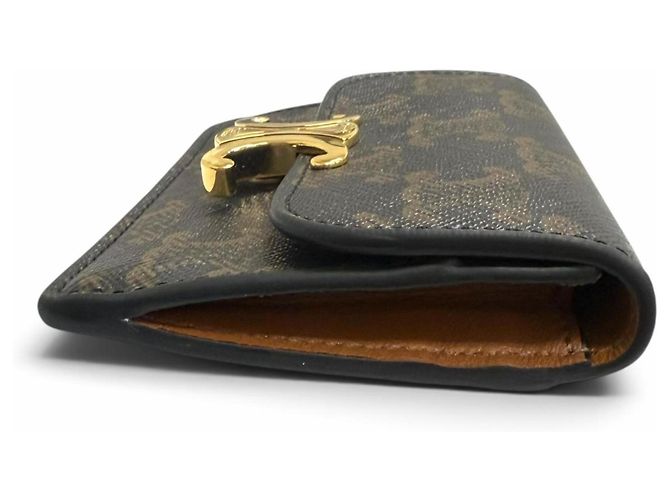 Céline Celine Leather Triomphe Kartenetui - Ansicht 4