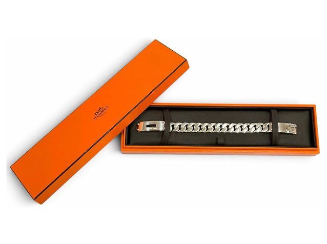 Hermès Bracciale Gourmet Hermes Kelly GM AG925 Argento - vista 2