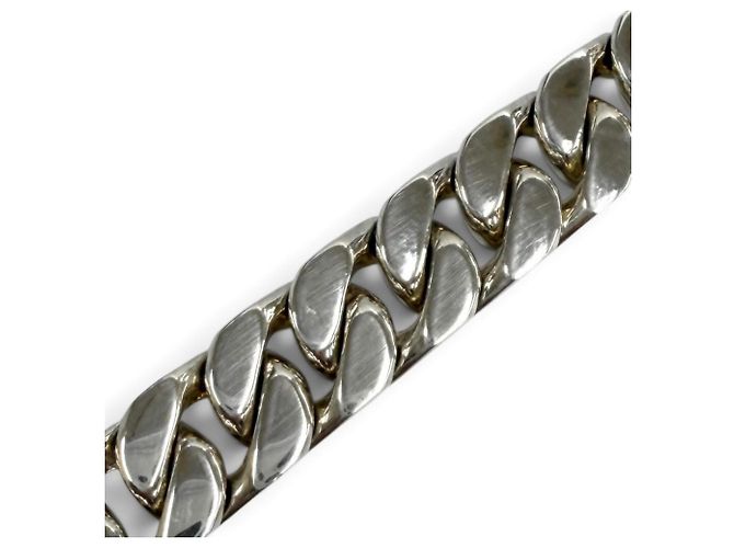 Hermès Bracciale Gourmet Hermes Kelly GM AG925 Argento - vista 7