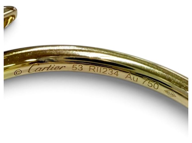 Cartier Juste un Clou SM Band Ring Golden - Ansicht 5
