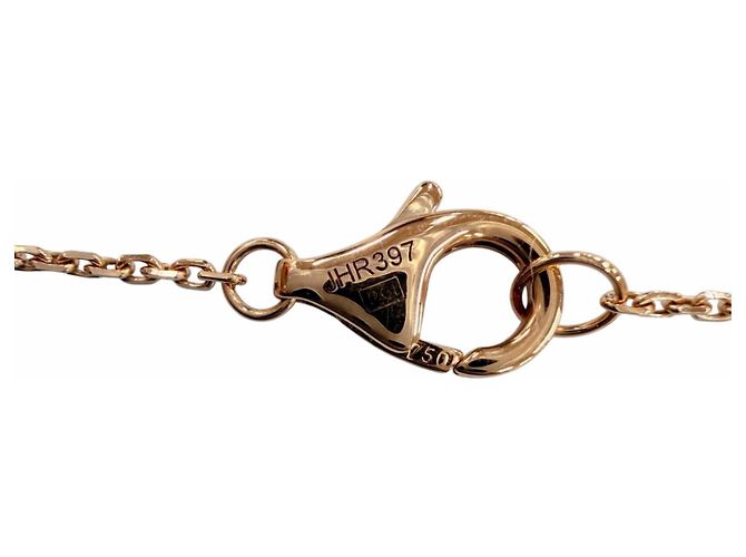 Cartier Trinity Anhänger Halskette Diamanten Golden - Ansicht 7