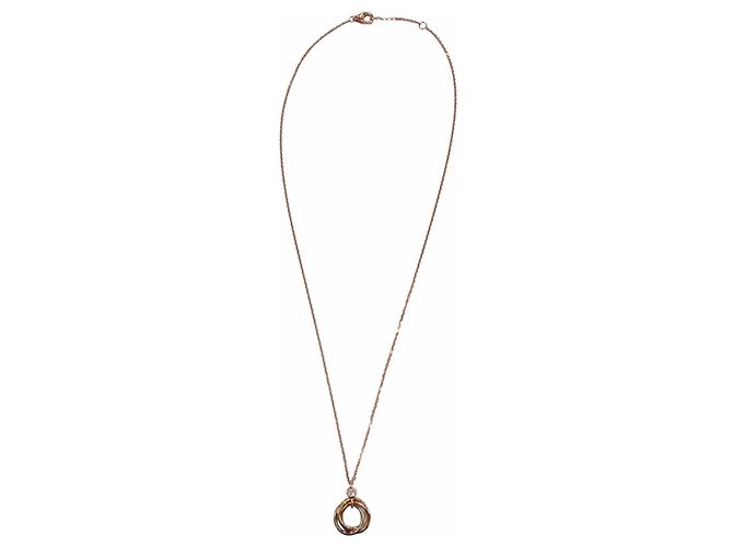 Cartier Trinity Anhänger Halskette Golden - Ansicht 5