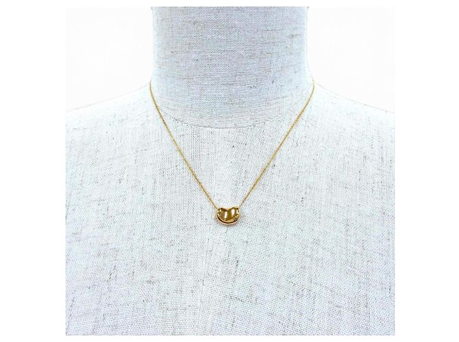 Autre Marque Collana con pendente Tiffany & Co. Elsa Peretti Bean Design D'oro - vista 2