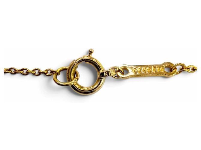 Autre Marque Collana con pendente Tiffany & Co. Elsa Peretti Bean Design D'oro - vista 6