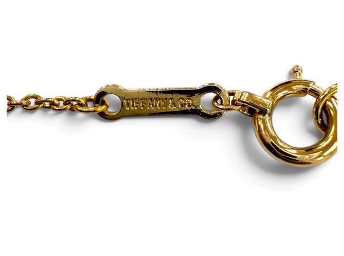 Autre Marque Collana con pendente Tiffany & Co. Elsa Peretti Bean Design D'oro - vista 7