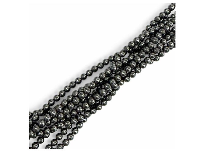 Autre Marque Collana Tiffany & Co. 925 Ematite a 8 fili Metallico - vista 6