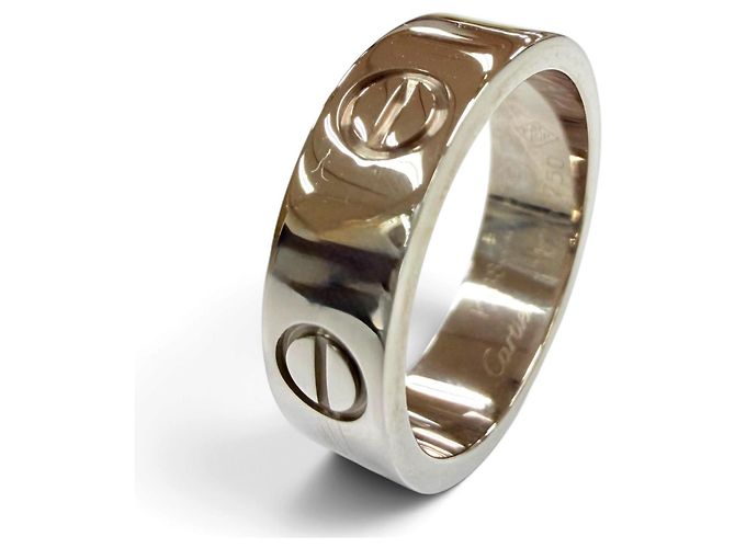 Cartier LOVE Ring aus Weißgold Golden - Ansicht 3