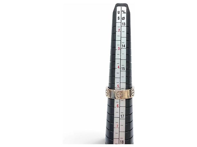 Cartier LOVE Ring aus Weißgold Golden - Ansicht 7