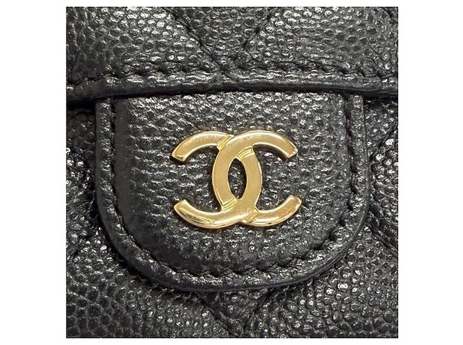 Chanel Matelassé Timeless Classic Small Flap Wallet Schwarz - Ansicht 9