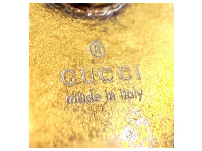 Orecchini a clip Gucci GG Marmont Lion Head D'oro - vista 6