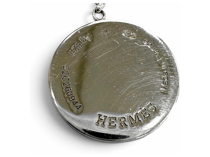 Hermès Orecchini a lobo Hermes 2024 Ex-Libris Oro e Argento D'oro - vista 7