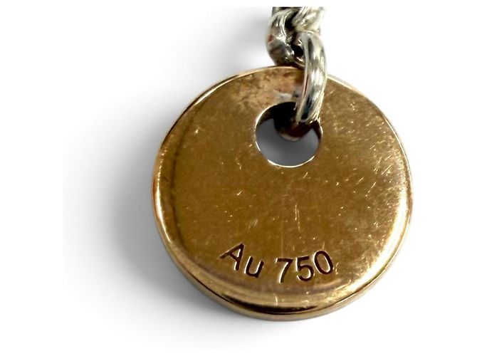 Hermès Orecchini a lobo Hermes 2024 Ex-Libris Oro e Argento D'oro - vista 8