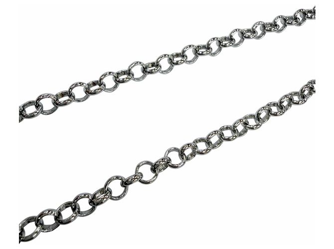 Collana Vivienne Westwood Orb Small Howlite Argento Bianco - vista 7