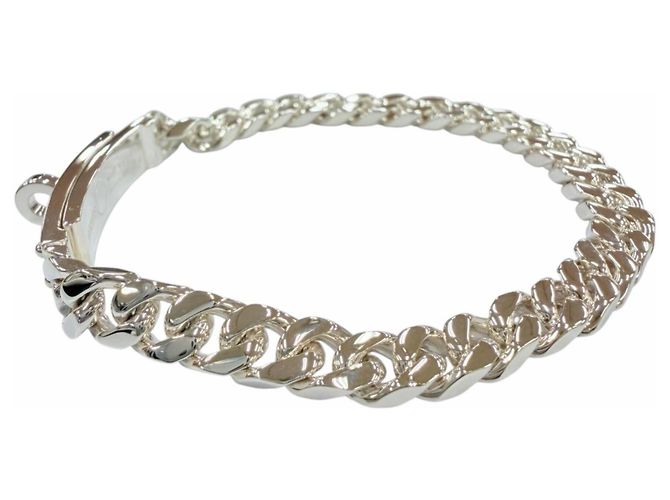 Hermès Bracciale Gourmet Hermes Kelly Charm Argento - vista 3