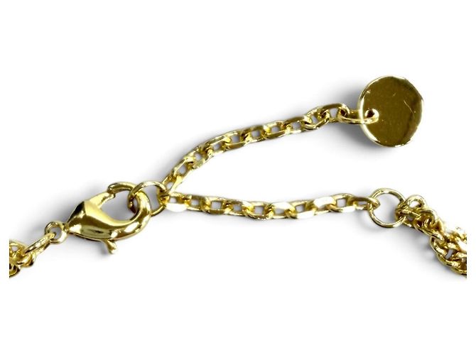 Collar doble Christian Dior DIOR Petit CD Dorado - vista 7