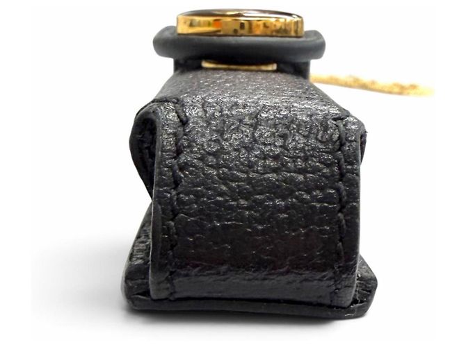 Gucci GG Marmont Leder-Lippenstiftetui Schwarz - Ansicht 6