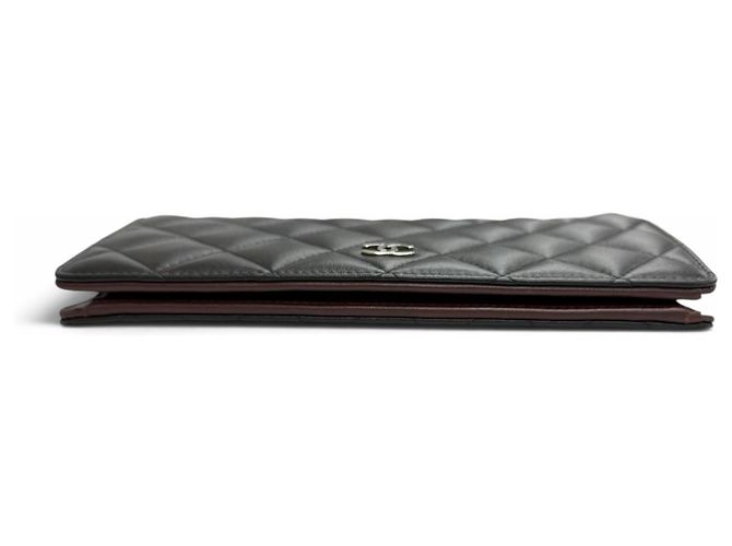 Timeless Cartera larga Chanel de piel de cordero negra Negro - vista 4