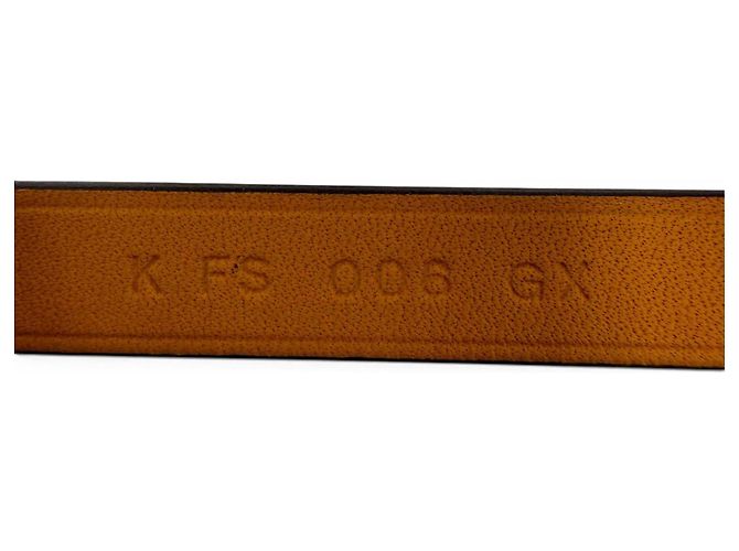 Hermès Bracciale Hermes Mini Kelly Double Tour in pelle Etoupe Gray Taupe - vista 6