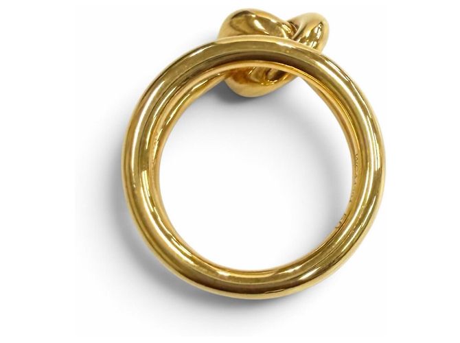 Céline Anillo de Doble Banda Knot en Oro Celine Dorado - vista 5
