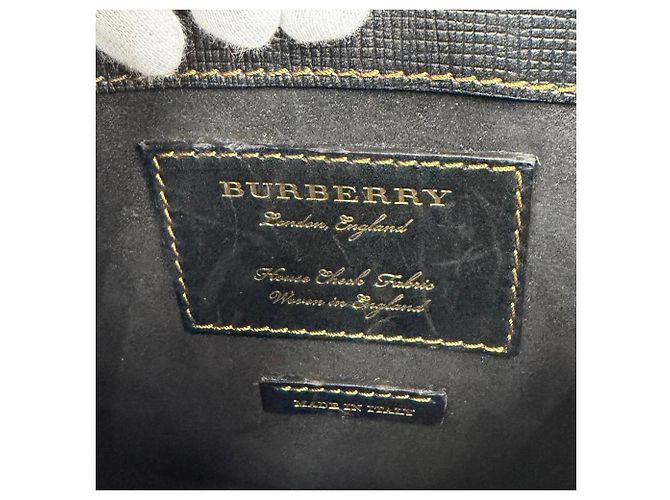 Borsa a tracolla in pelle Burberry Prorsum Marrone - vista 11