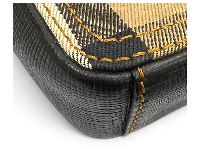 Borsa a tracolla in pelle Burberry Prorsum Marrone - vista 8