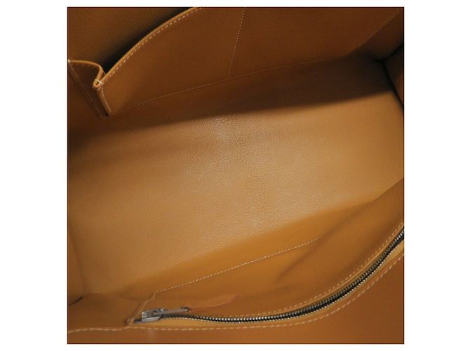 Hermès Bolso de mano Hermes HERMES Drag 37 Castaño - vista 3