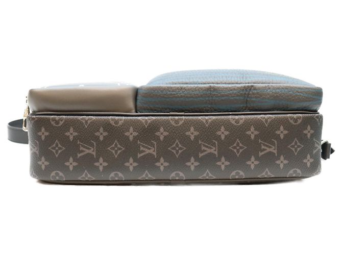 Louis Vuitton Monogram Eclipse Messenger Schultertasche Schwarz - Ansicht 5