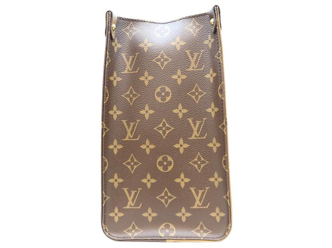 Bolso de hombro Louis Vuitton Giant Monogram Reverse OnTheGo MM Castaño - vista 2