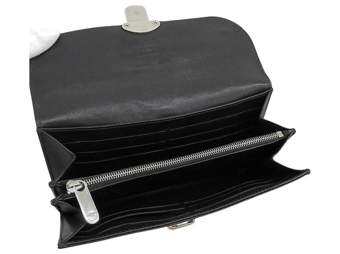 Louis Vuitton Monogram Mahina Portefeuille Iris Long Wallet Schwarz - Ansicht 3
