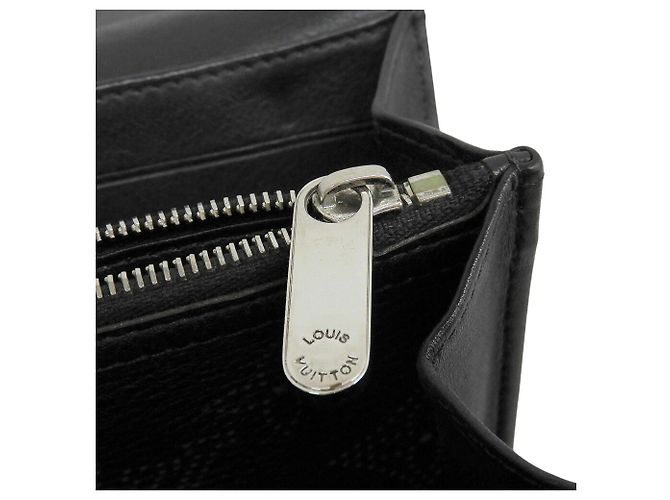 Louis Vuitton Monogram Mahina Portefeuille Iris Long Wallet Schwarz - Ansicht 6