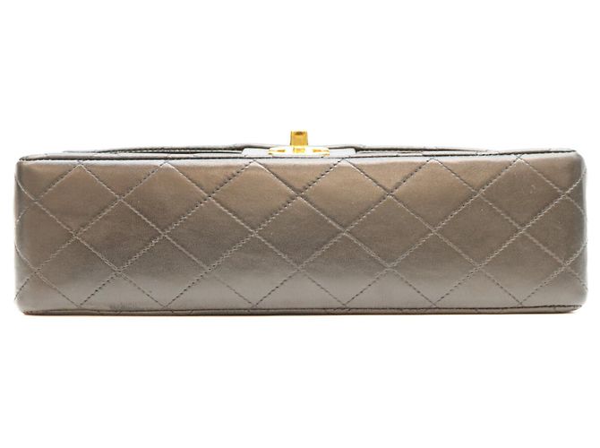 Bolso de hombro Chanel de piel de cordero acolchada negra Negro - vista 5