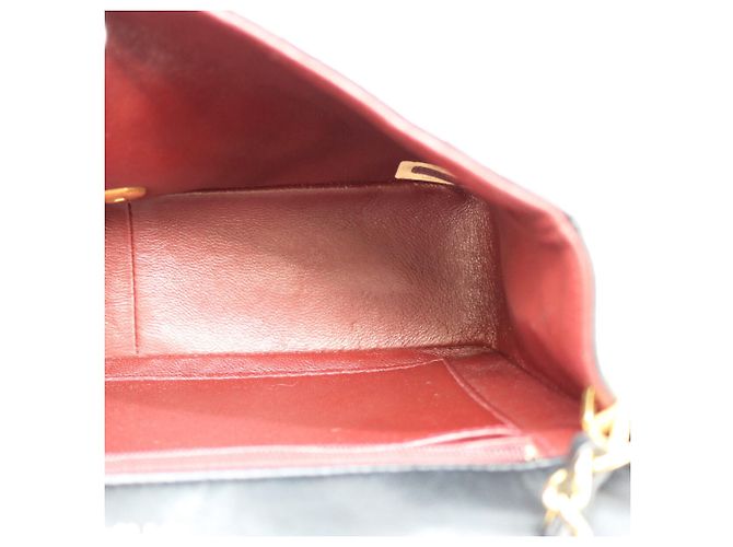 Borsa a tracolla Chanel A01165 Diana 25 in pelle d'agnello nera Nero - vista 10