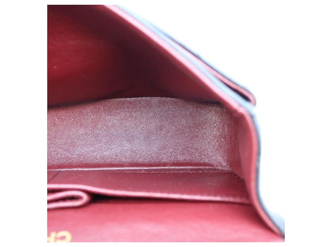 Borsa a tracolla Chanel in pelle d'agnello matelassé nera Nero - vista 11