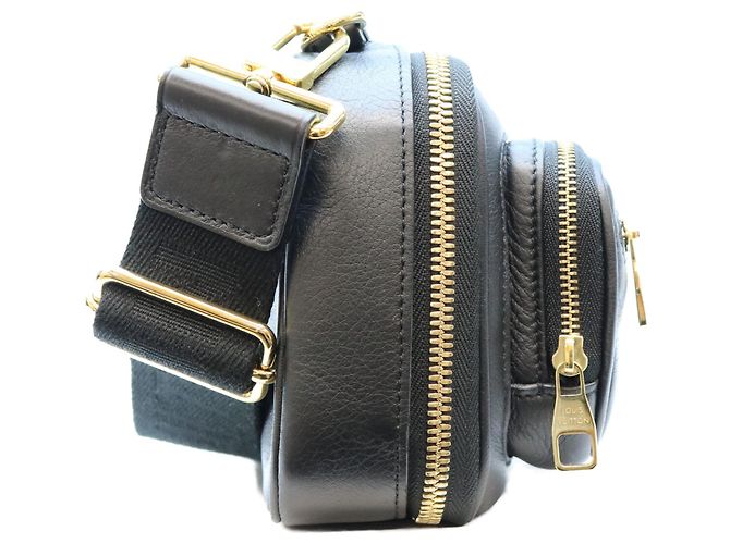 Louis Vuitton Utility Crossbody Schultertasche aus Kalbsleder Schwarz - Ansicht 4