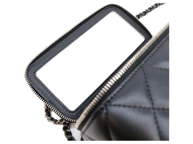 Bolso de Hombro Vanity Chanel Negro - vista 10