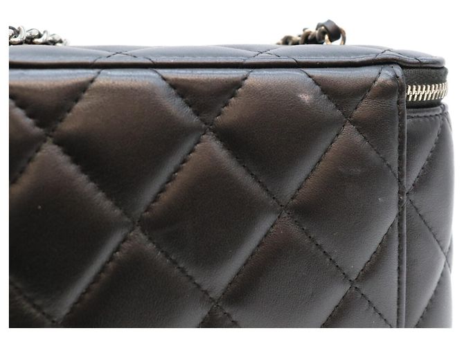 Bolso de Hombro Vanity Chanel Negro - vista 6