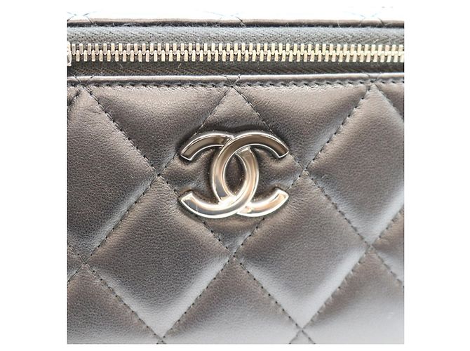 Bolso de Hombro Vanity Chanel Negro - vista 8