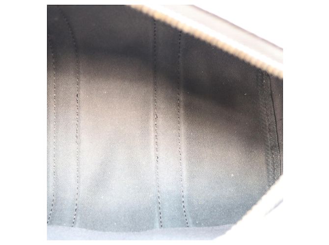Louis Vuitton Monogram Eclipse Keepall Bandoulière 25 Boston Bag Black - view 11