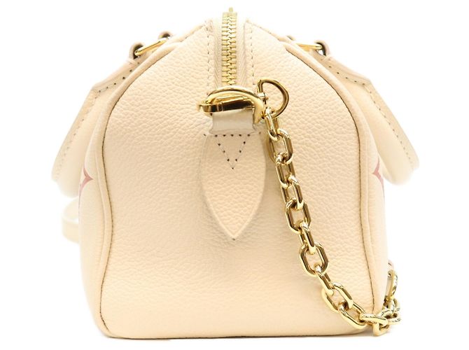 Borsa a tracolla Louis Vuitton Empreinte Crème Rose Trianon Speedy Bandoulière 20 Beige - vista 2