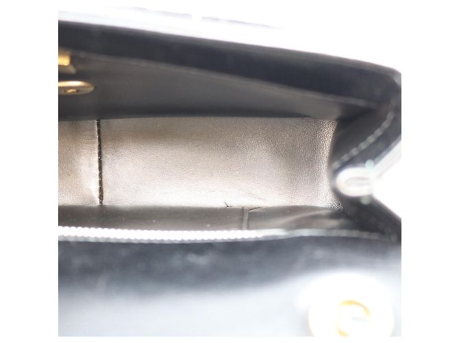 Timeless Borsa a tracolla Small Flap Chanel AS4459 in tweed nero e pelle di vitello - vista 10