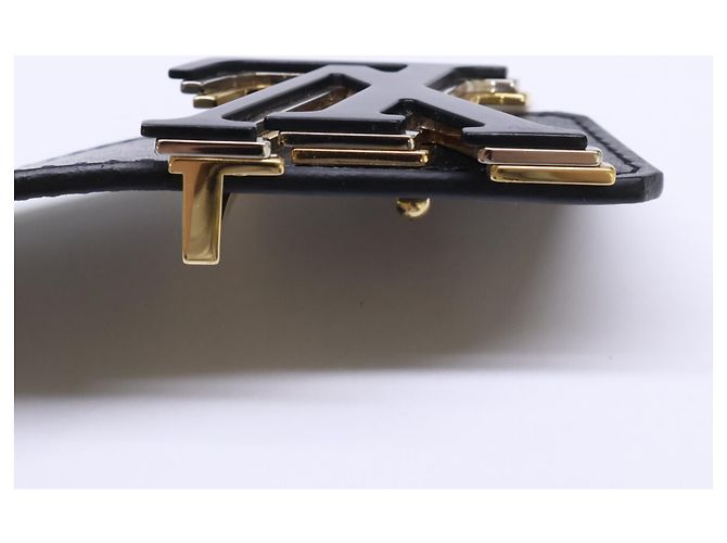 Cintura reversibile Louis Vuitton M0226 LV Optic 40MM Marrone Nero - vista 7