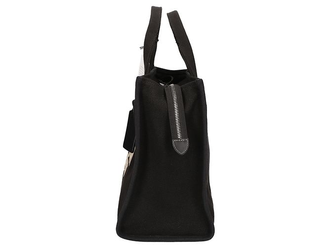 COACH CP158 Bolsa Tote Cargo 2-Way Preto - vista 2