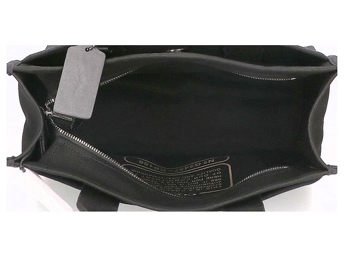 COACH CP158 Bolsa Tote Cargo 2-Way Preto - vista 6