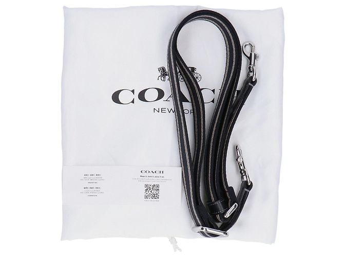COACH CP158 Bolsa Tote Cargo 2-Way Preto - vista 8