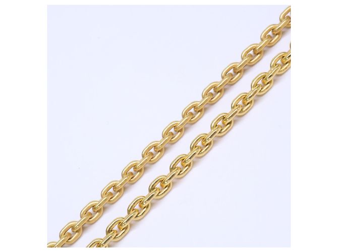 Colar longo Chanel F20A Coco Mark & Comet Prata Dourado - vista 6